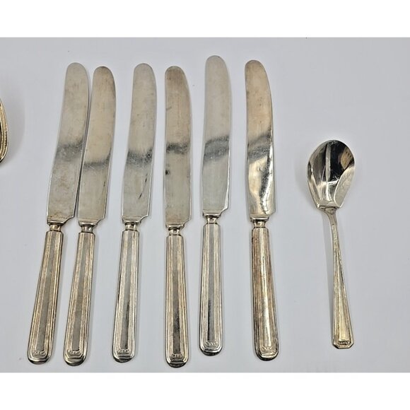 Wm. A. Rogers 25 Piece Nickel Silver Flatware Spoons Forks Knives Replacements - Picture 3 of 13